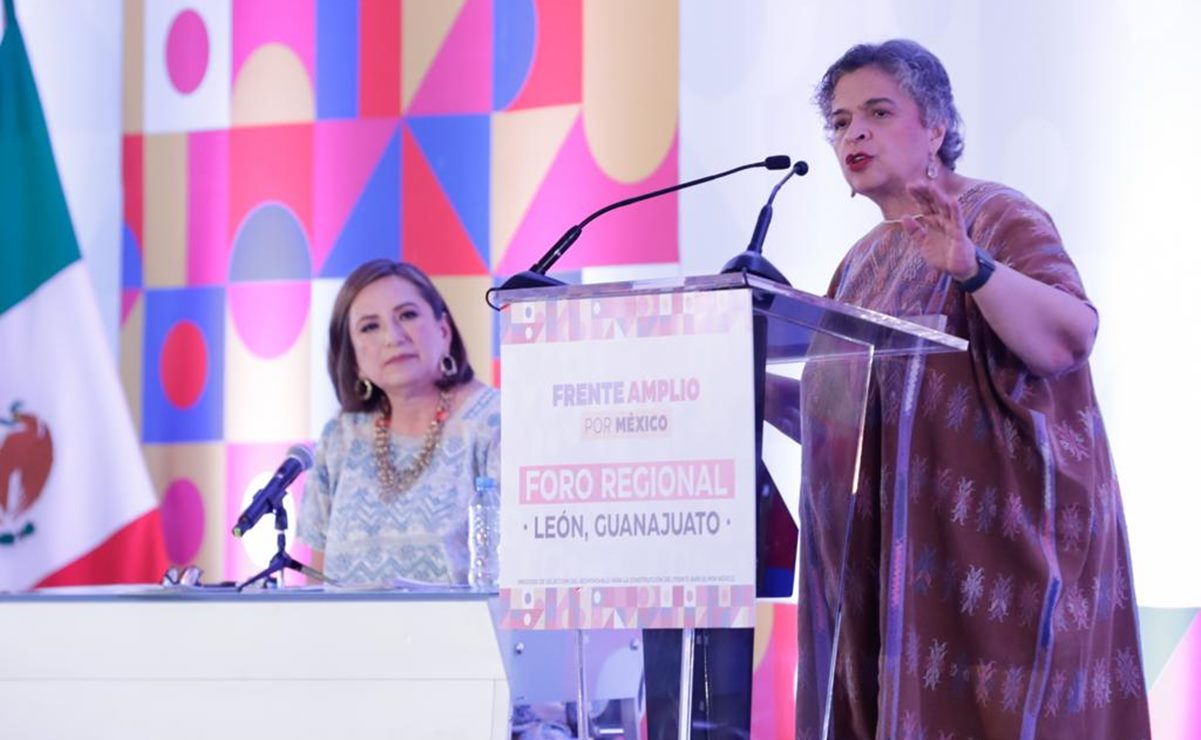 Así fue el debate de Beatriz Paredes y Xóchitl Gálvez en el Foro del Frente Amplio por México 