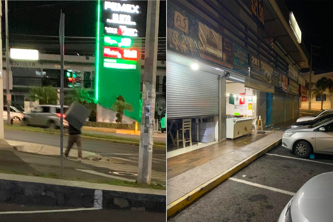 "No tenemos cambio"; se vuelve viral por no cobrar la cena a un limpiaparabrisas