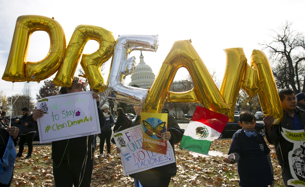 ​Prevé Senado de EU discutir en enero ley para proteger a “dreamers”