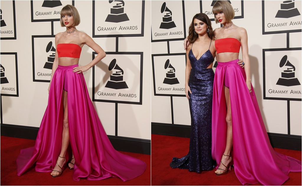 Grammy: Bellezas desfilan por alfombra roja