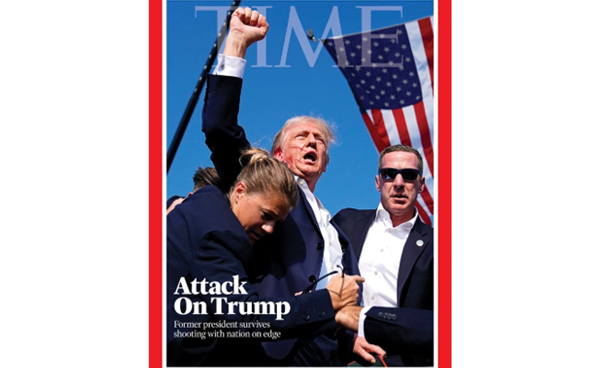 Time destaca ataque contra Donald Trump en su portada 