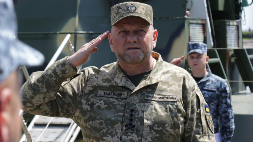 Valerii Zaluzhnyi, el "general de hierro" que está al mando de la contraofensiva ucraniana