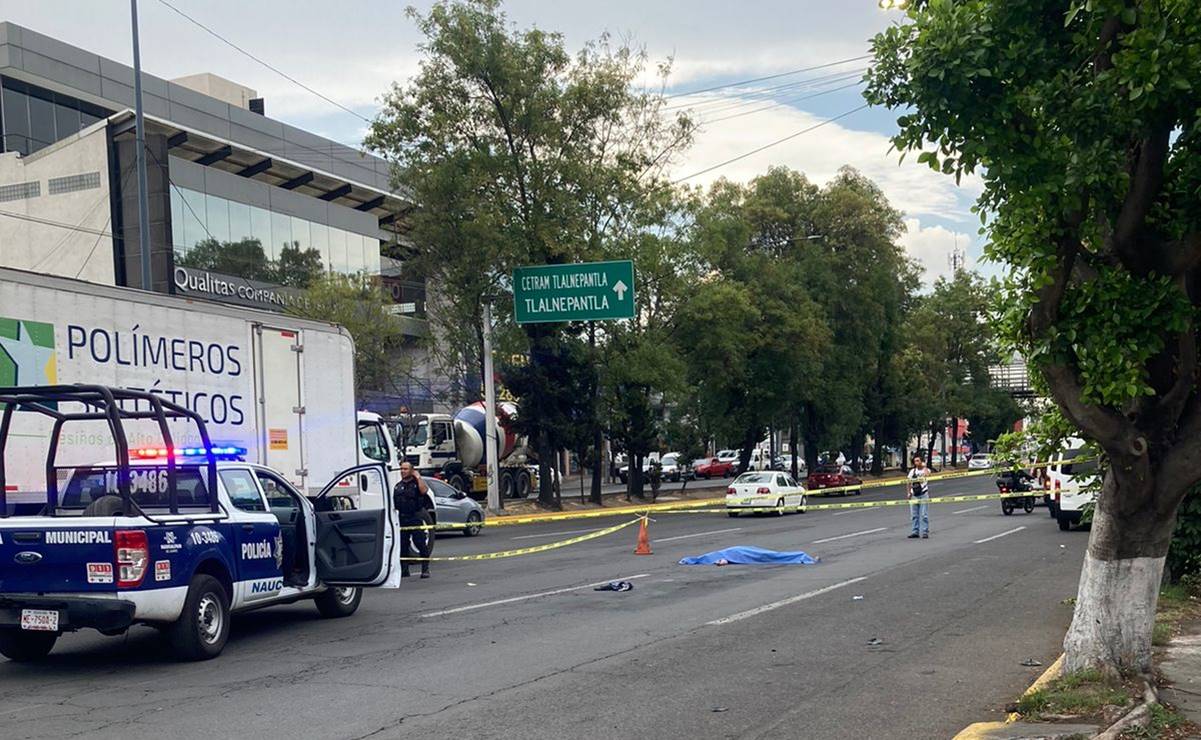 Muere mujer atropellada muy cerca de un puente peatonal en Naucalpan