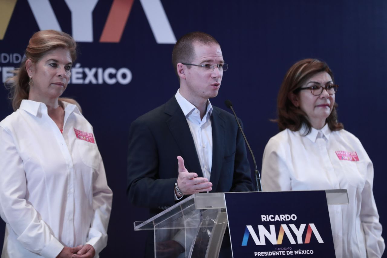 Encuesta confirma que Meade va en tercer lugar: Anaya