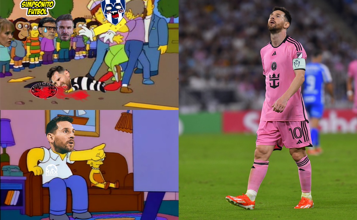 Messi fue humillado ante Rayados y los MEMES terminaron por rematarlo