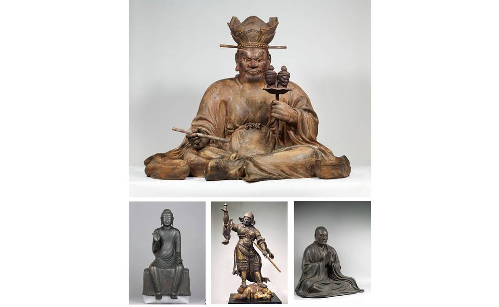 Escultura budista japonesa sale de sus templos y viaja a Roma