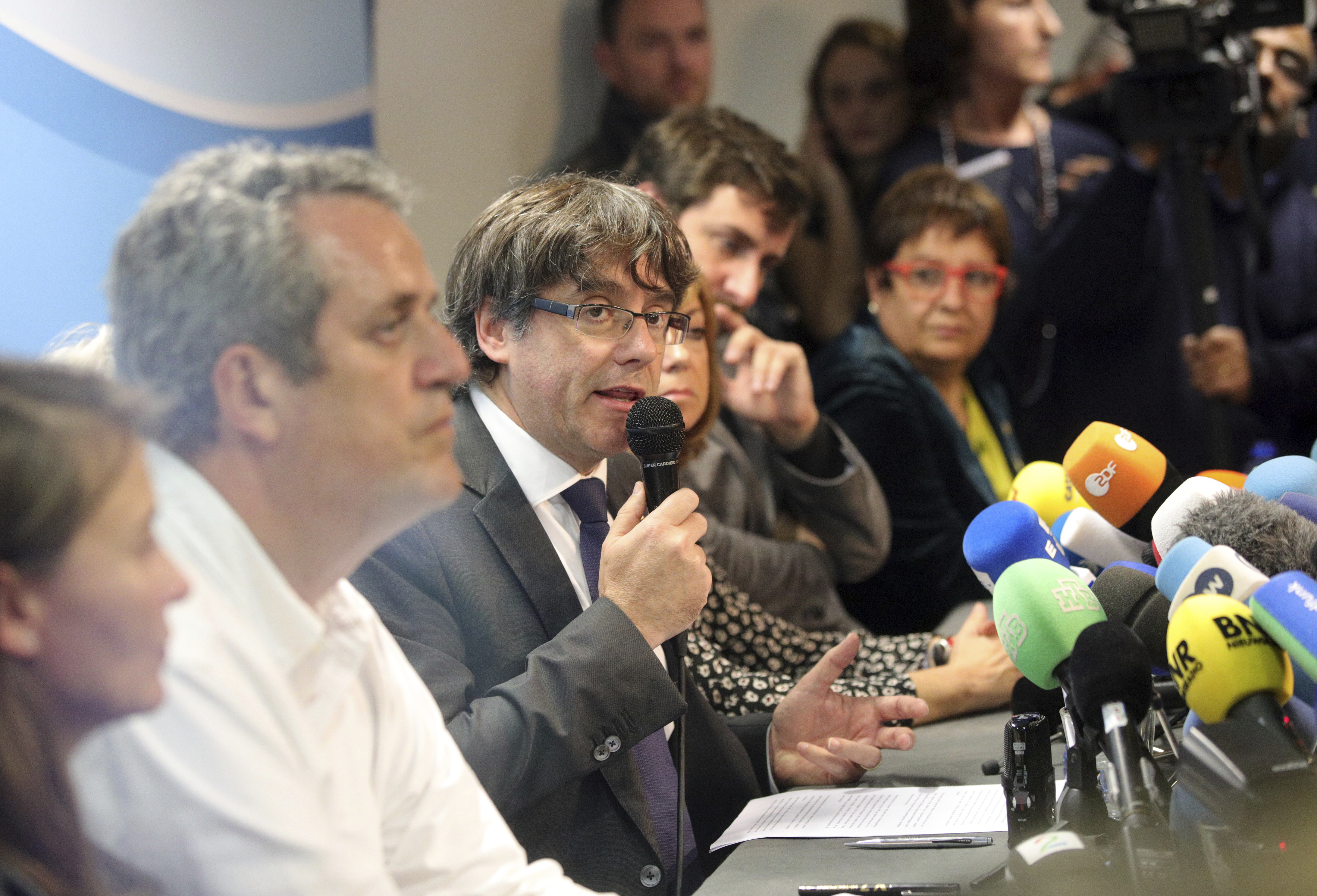 Puigdemont señala que "nunca" dejará el Gobierno de Cataluña