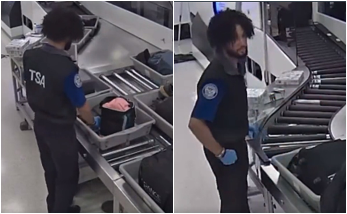 Captan a agentes de la TSA robando dinero desde las maletas de los pasajeros