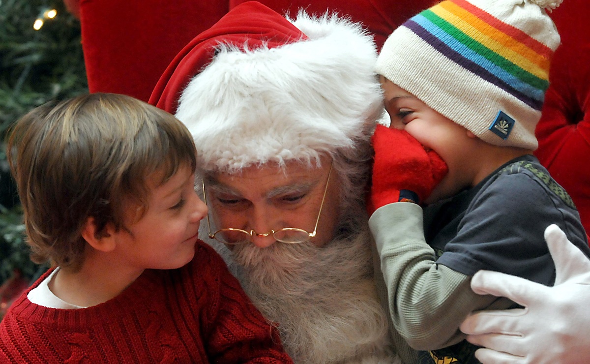 ¿Cuánto gana un Santa Claus en centros comerciales de EU?