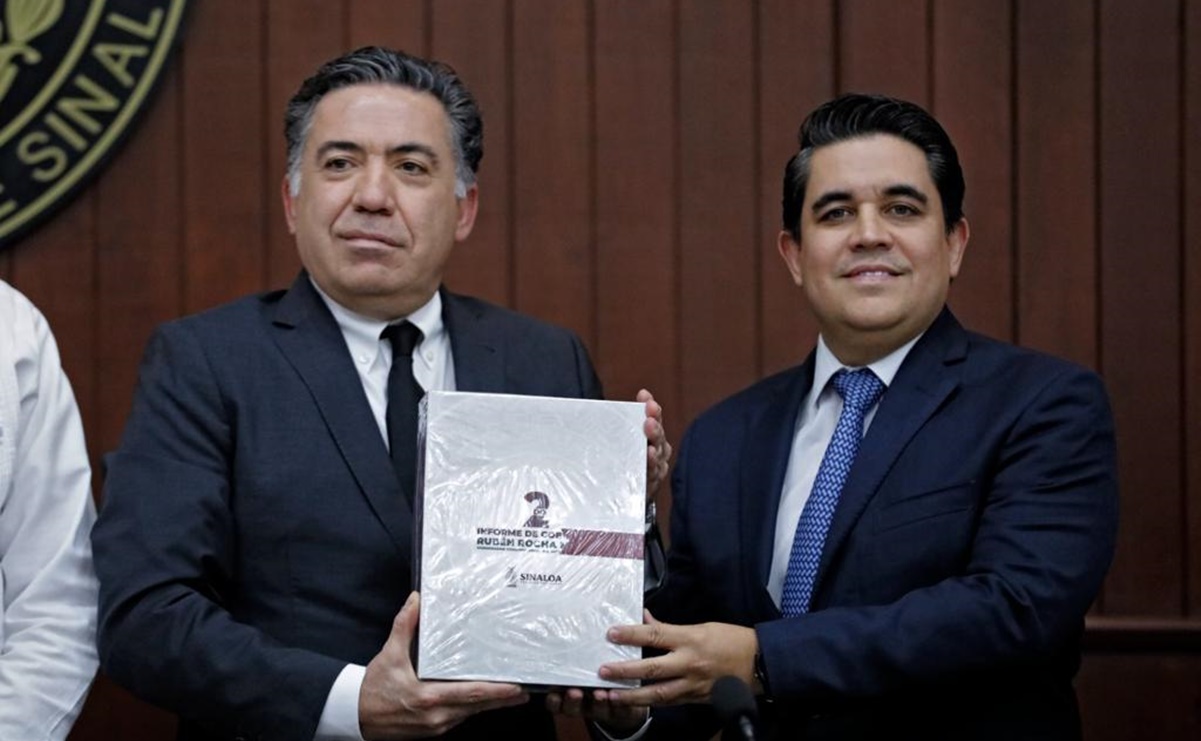 Rubén Rocha envía su Segundo Informe de Gobierno al Congreso del Estado