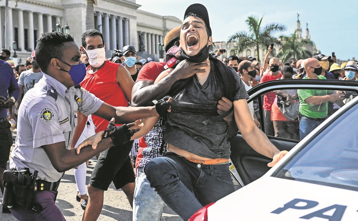 Protestas y represión sacudieron a Cuba