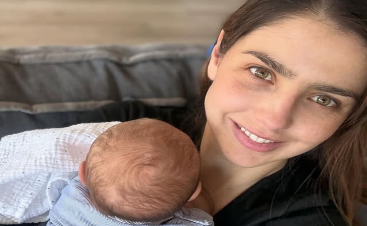 Michelle Renaud comparte la primera foto junto a sus tres hijos