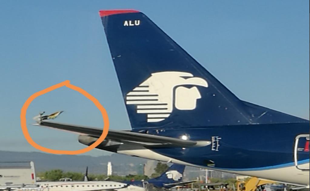 Aviones de Aeroméxico rozan alas en AICM; activan protocolo de seguridad