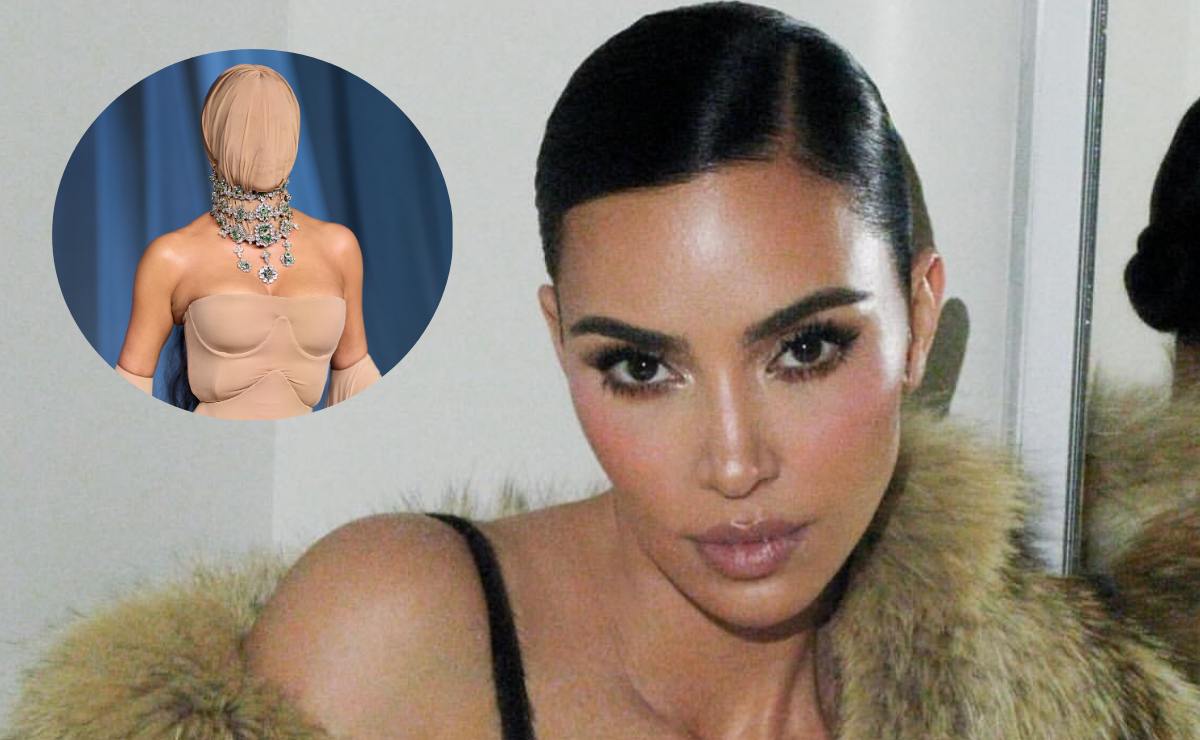 Kim Kardashian y la razón detrás de su enigmático look 'sin cara'