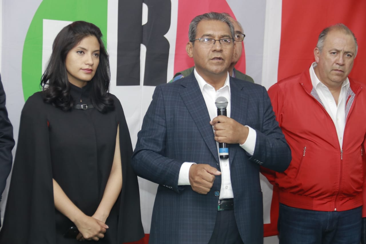 Participamos con dignidad y lealtad en Puebla, dice candidato del PRI