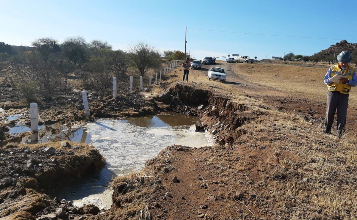 Registra El Realito nueva falla en los ductos de abastecimiento de agua