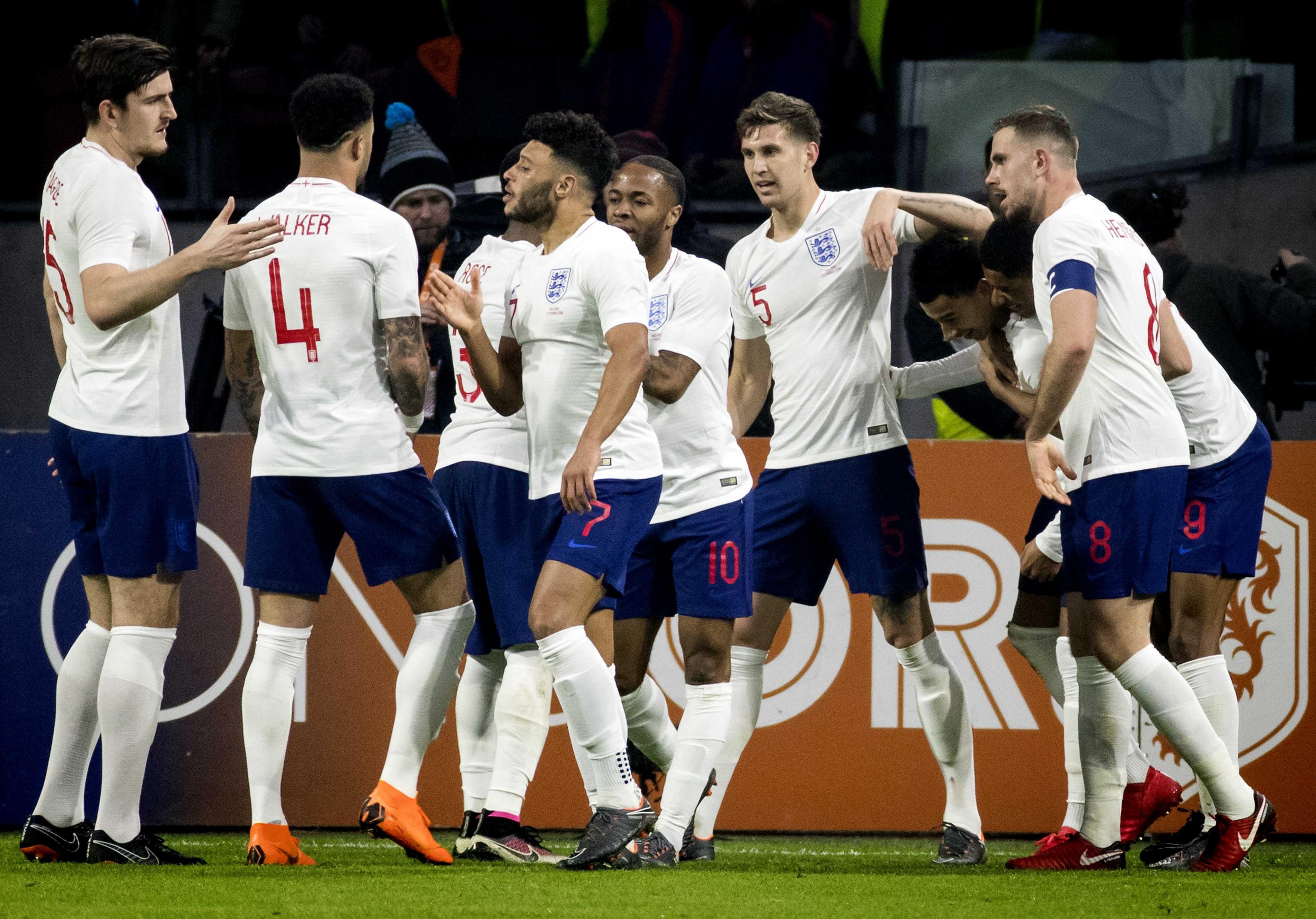 Inglaterra derrota por la mínima a Holanda