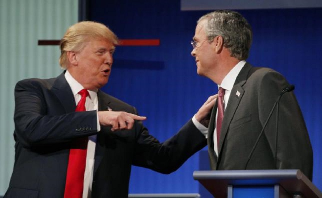 Bush says he would back Trump as Republican presidential candidate
