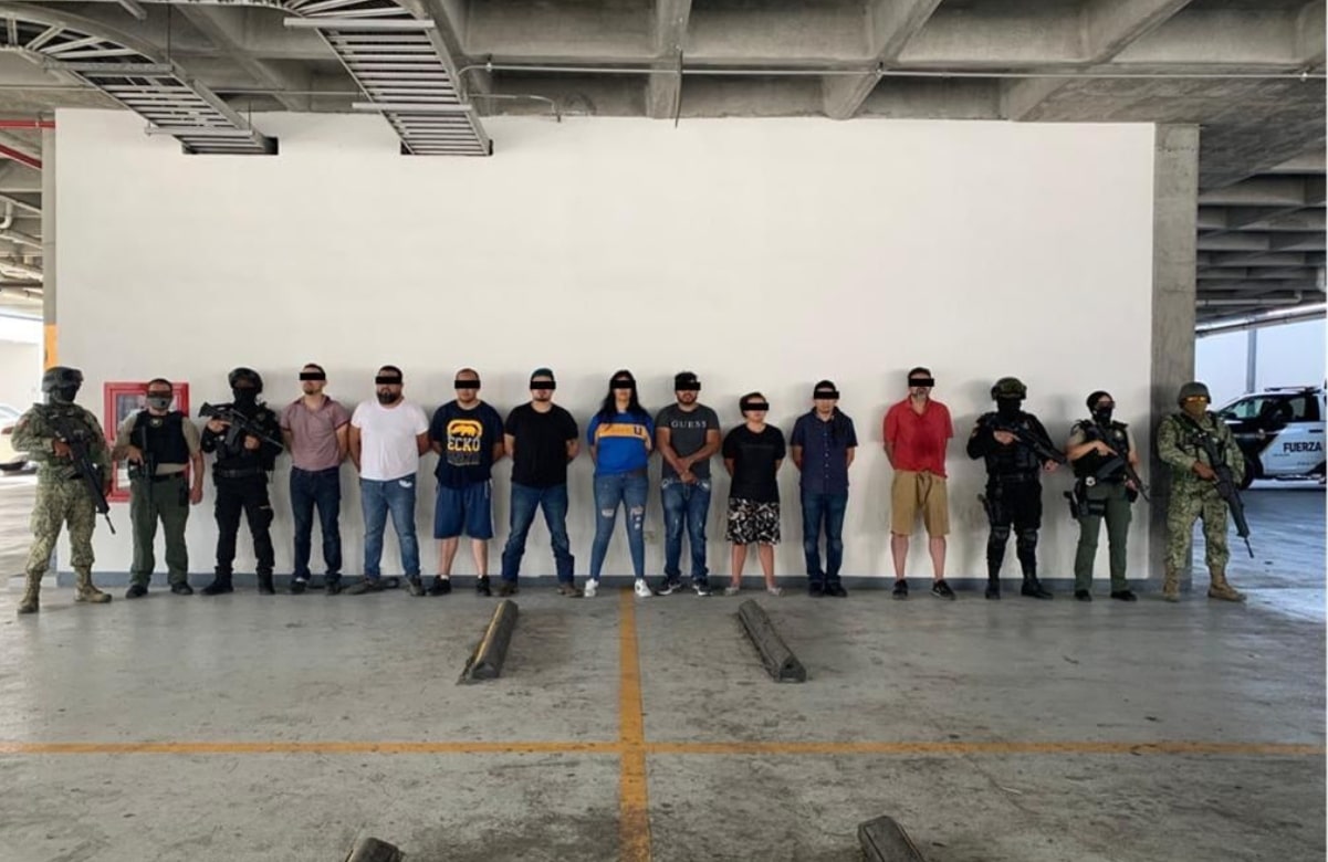 Caen 9 presuntos integrantes del crimen organizado en Monterrey