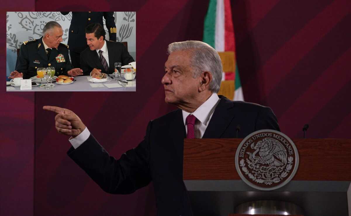 AMLO: Desaparición de 43 normalistas de Ayotzinapa no fue ordenada por Peña Nieto ni por Salvador Cienfuegos