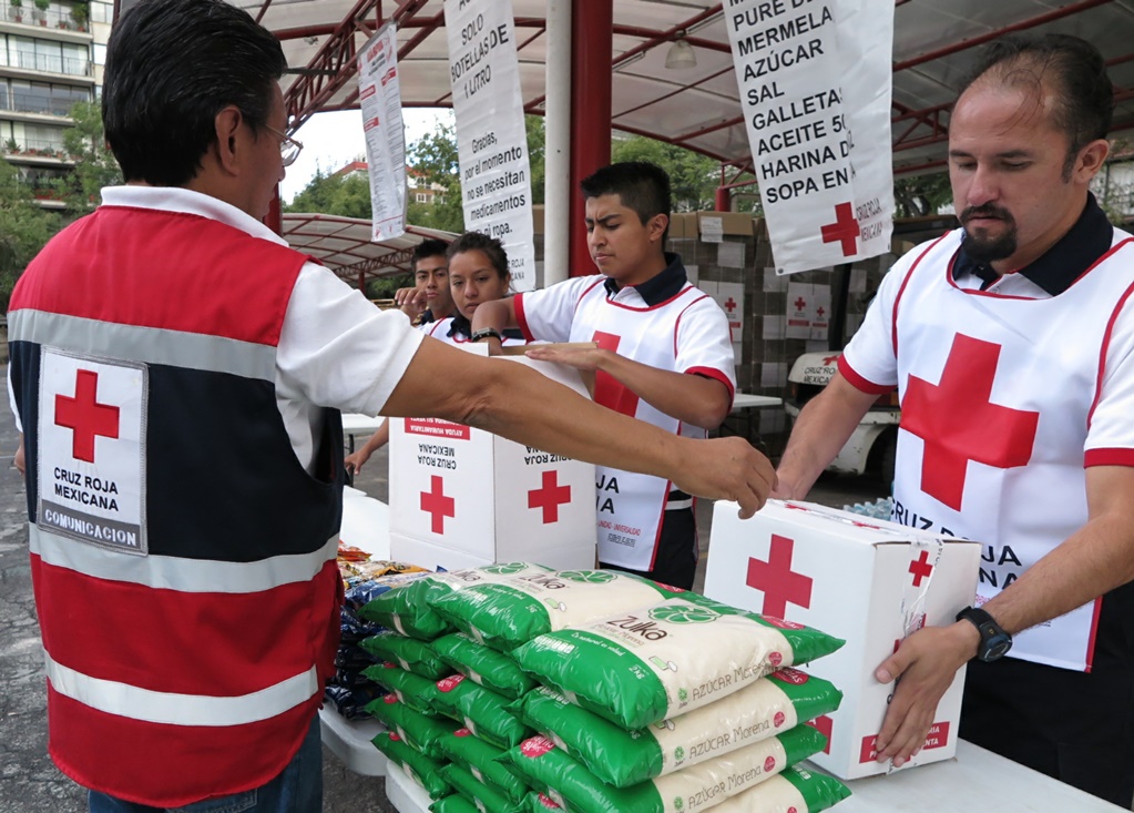 Cruz Roja entregará 55 toneladas de ayuda en Jalisco y Colima