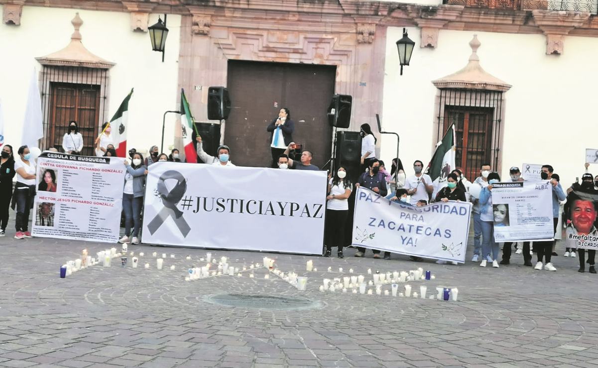 Exigen paz y justicia ante la ola de violencia en Zacatecas