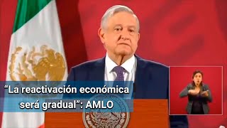 Alista gobierno de AMLO plan para la reactivación económica