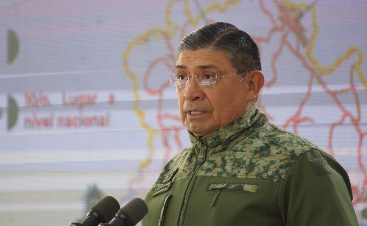 Luis Cresencio Sandoval destaca ante AMLO detención de “El Nini”