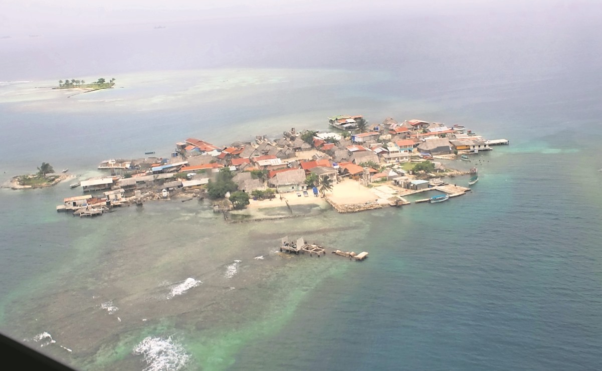 El mar amenaza a la isla de los Guna Yala