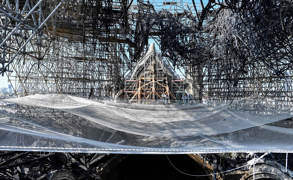 Notre Dame reanudará su reconstrucción en 10 días