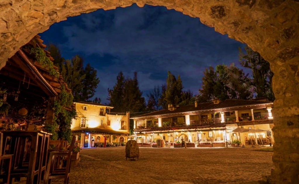 Val’Quirico, a medieval town in Mexico