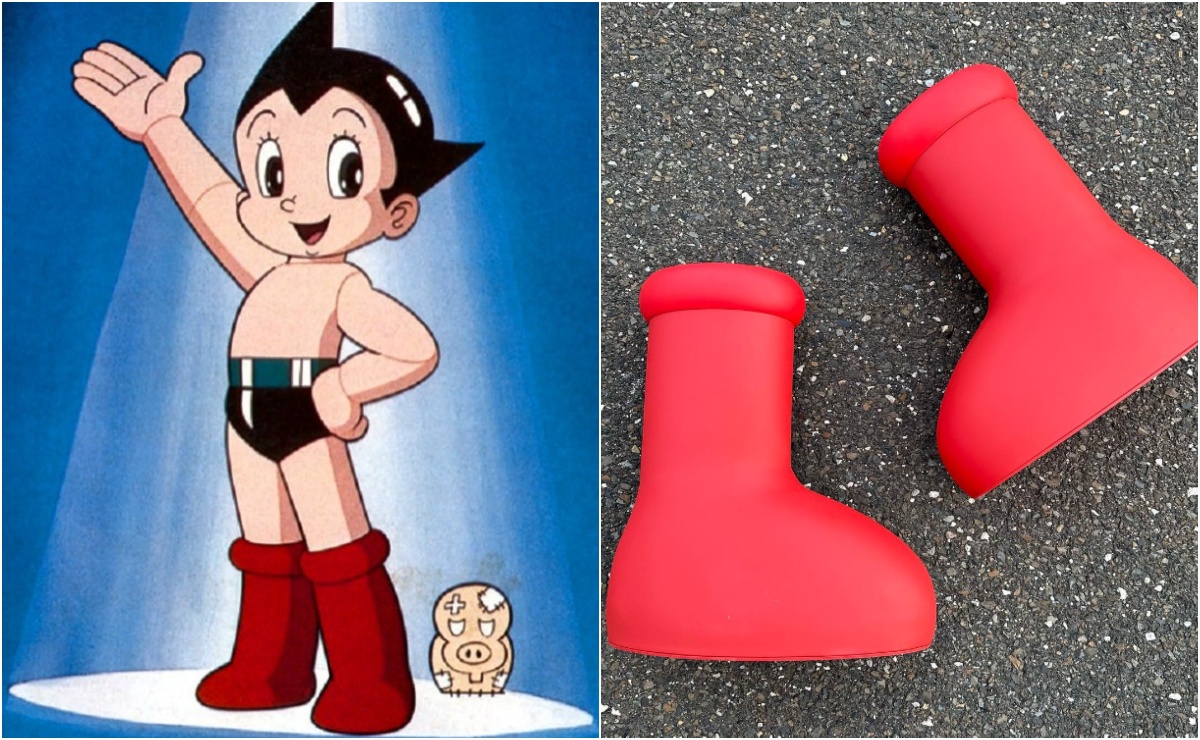 Las curiosas botas inspiradas en Astro Boy que causan sensación