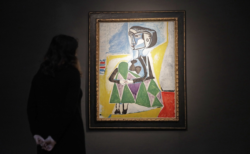 Subastarán retrato de la segunda esposa de Picasso en NY