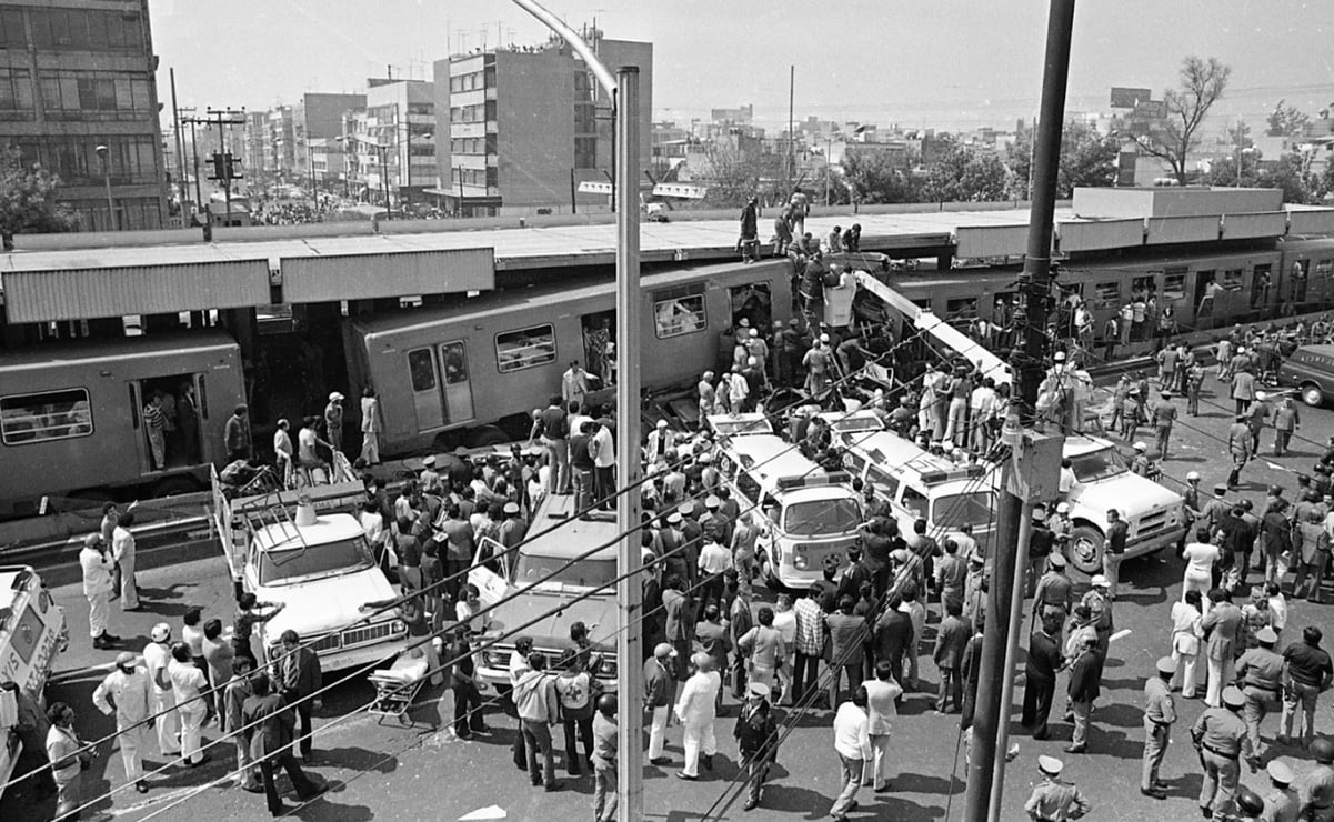 Así narraron testigos el "macabro" accidente del Metro en 1975