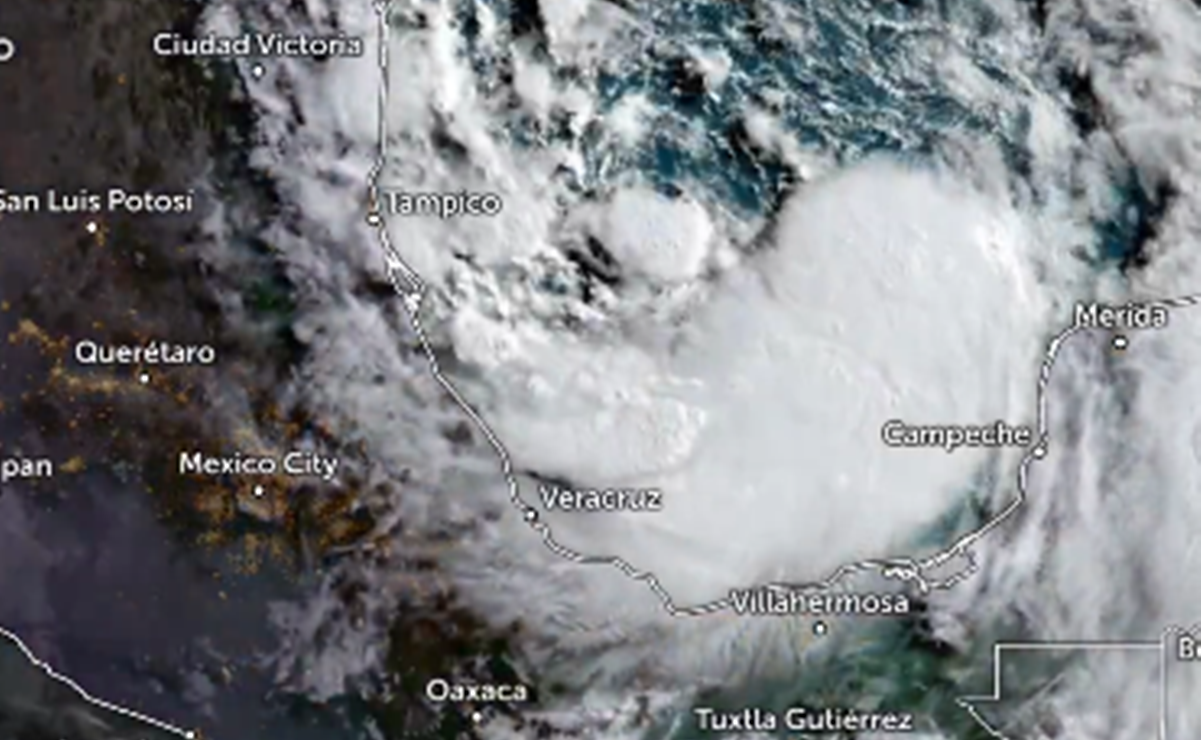 VIDEO: Así luce la tormenta tropical “Alberto” desde el espacio
