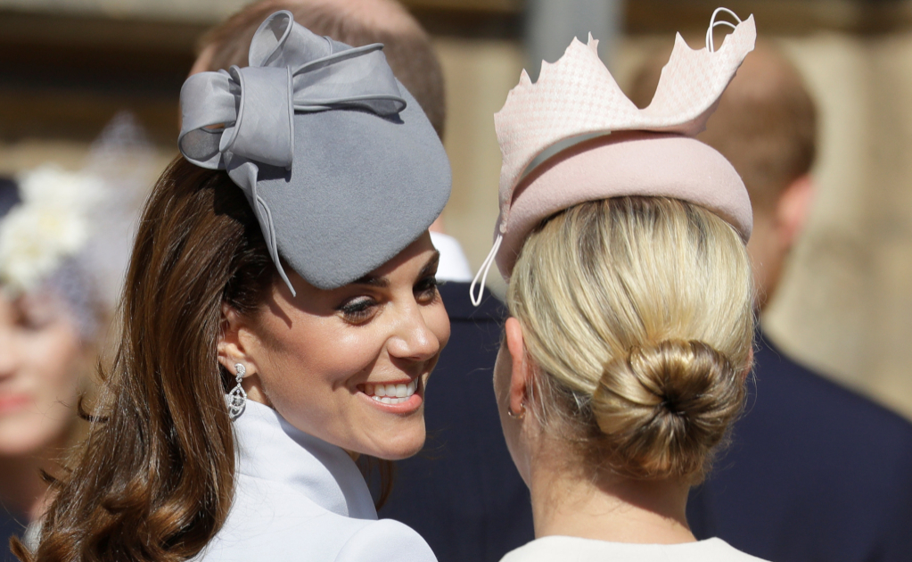 Kate Middleton luce elegante en un look azul para el cumpleaños de la reina Isabel II 