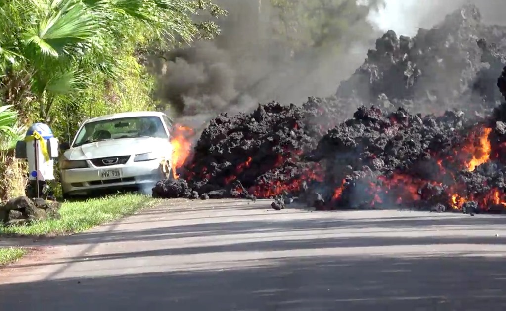 ​Volcán de Hawai destruye 35 edificios y deja miles de evacuados