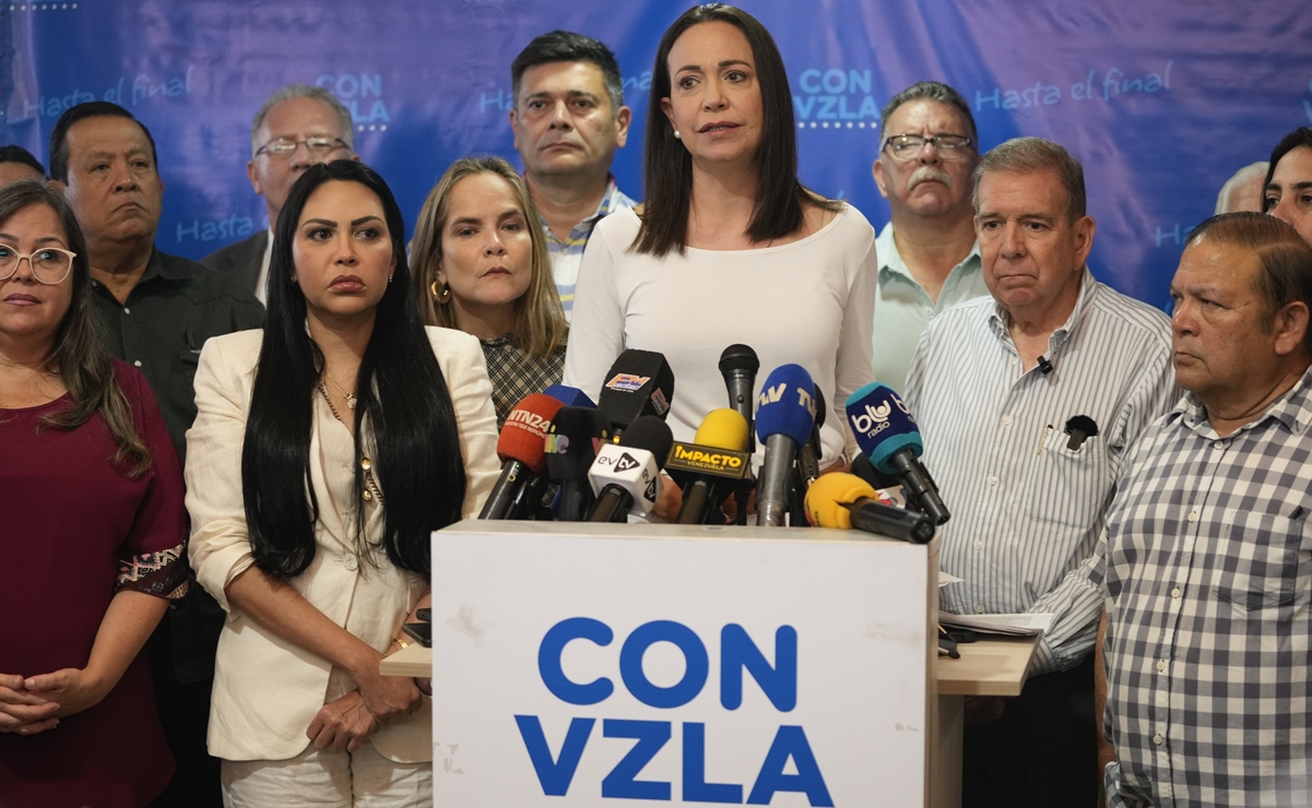 María Corina Machado denuncia presunto atentado contra ella y su equipo, a días de las elecciones en Venezuela
