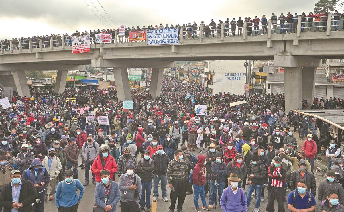 “¡Que renuncien!”; guatemaltecos alzan sus voces