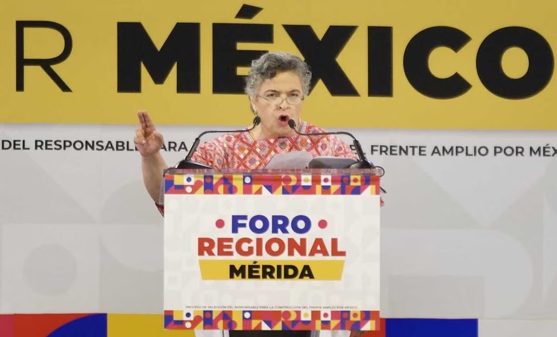 Beatriz Paredes: ridículo, que se diga que negocié salida de contienda del Frente