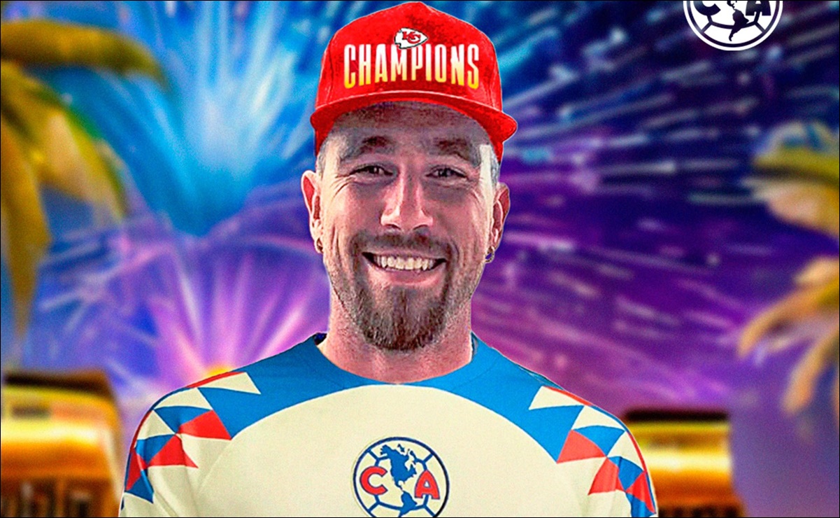 América felicita a Travis Kelce por ganar el Super Bowl LVIII con los Chiefs