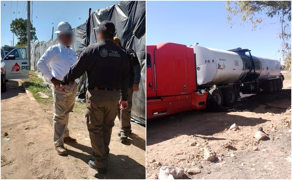 Catean inmueble por presunta extracción de combustible en ducto de Pemex en Huehuetoca