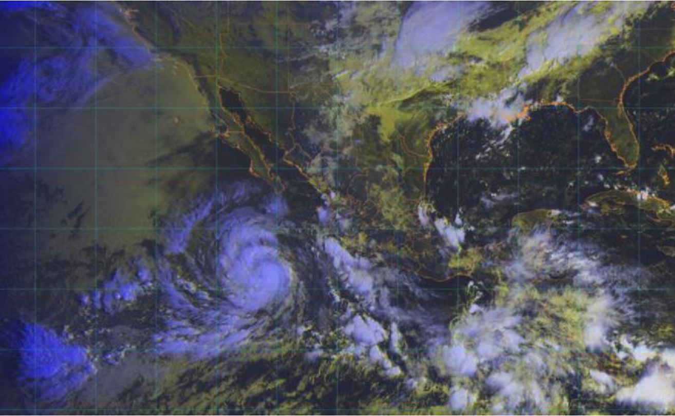 Rosa ya es huracán categoría 1, reporta Conagua