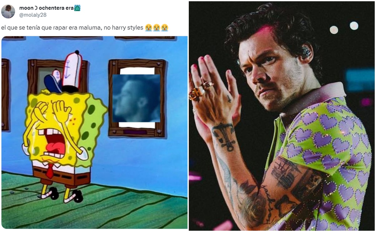 Harry Styles aparece rapado y fans reaccionan con los mejores memes en redes sociales