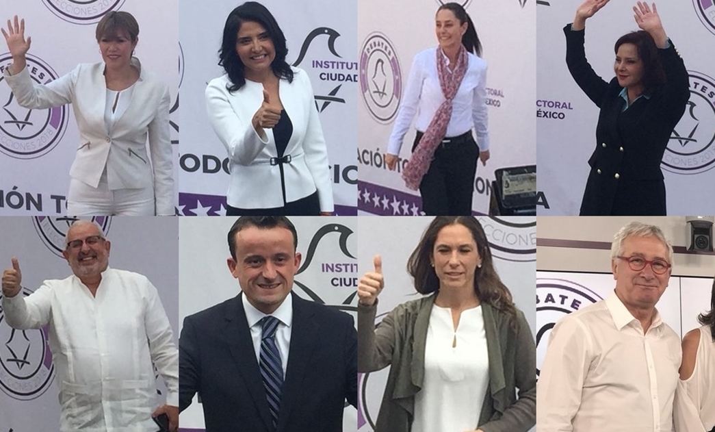 Debate de candidatos a la CDMX, minuto a minuto