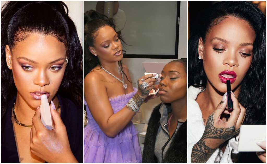 Rihanna te enseña cómo maquillarte en Instagram 