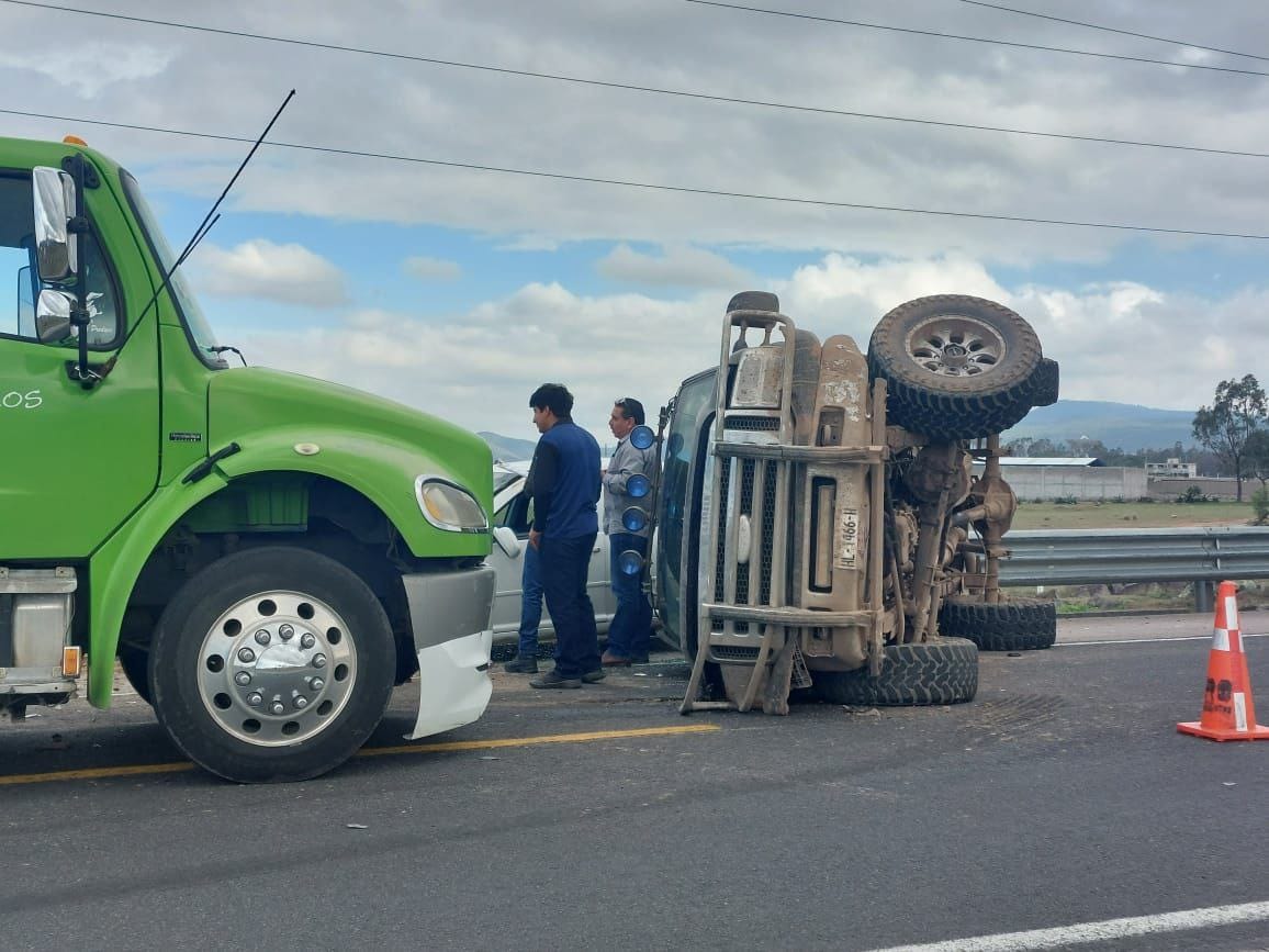  Accidente en la carretera México-Tuxpan deja un fallecido