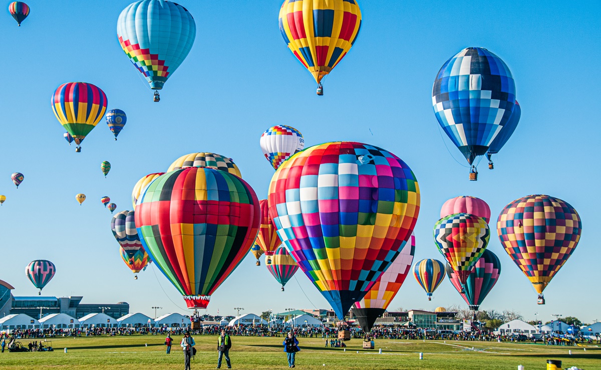 Razones para vivir la Fiesta Internacional de Globos Aerostáticos en Albuquerque