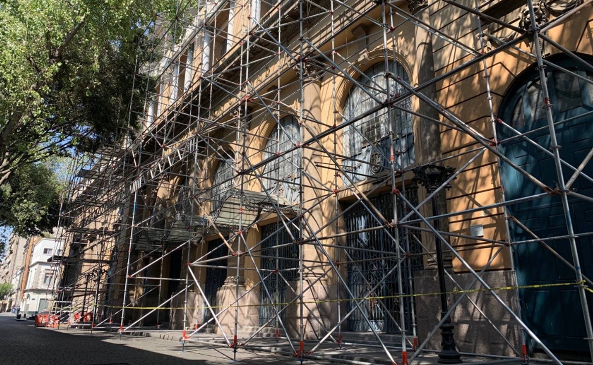 Arrancan trabajos de restauración en el Teatro de la Ciudad dañado el 19S