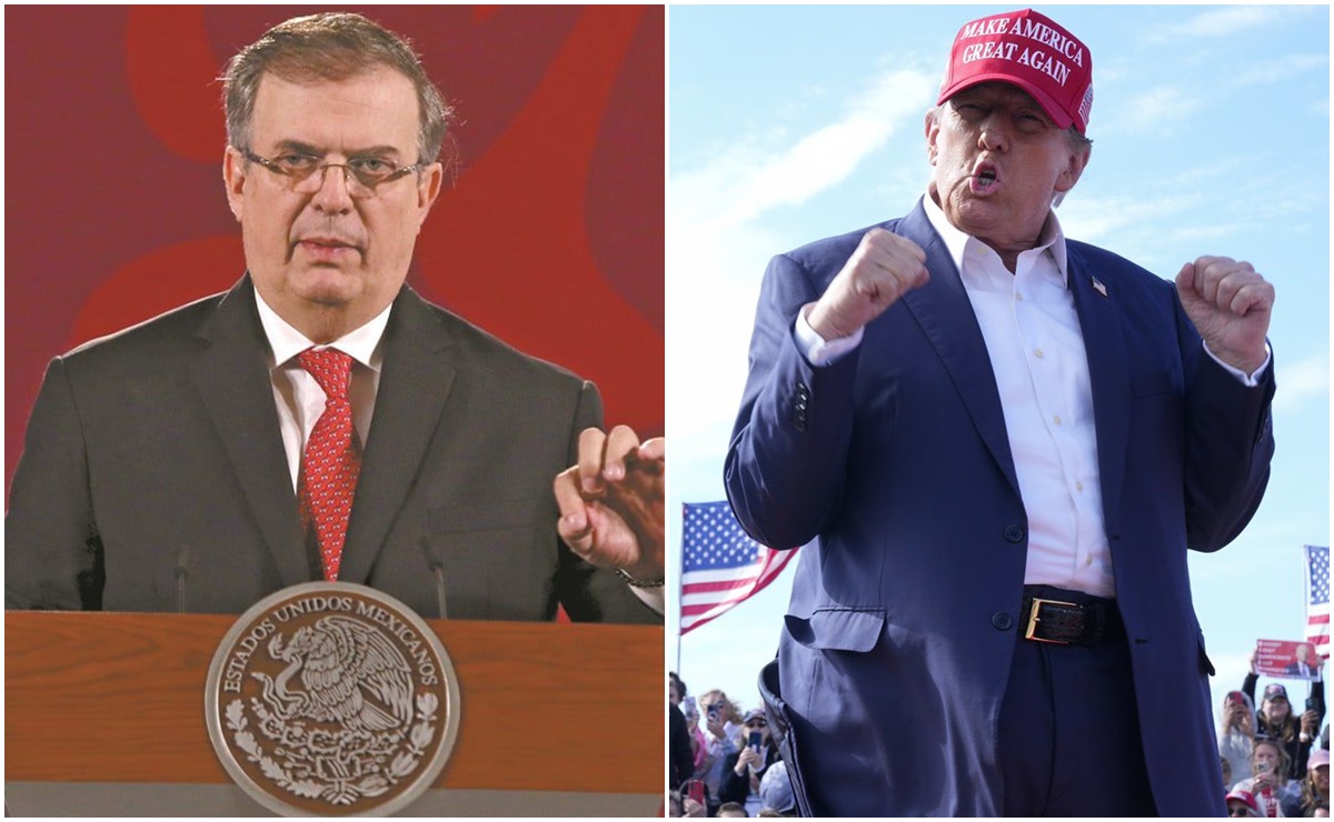 Ebrard advierte turbulencias en relación México-EU por el posible regreso de Trump a la presidencia